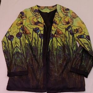 Floral Print Women's Jacket